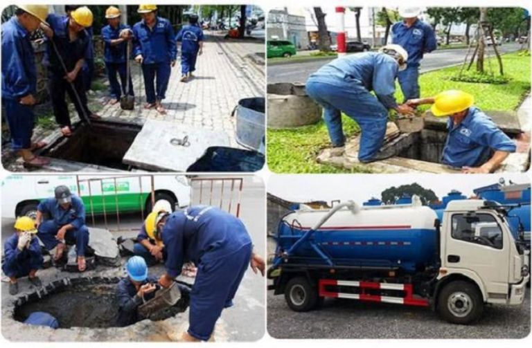 Quy trình hút hầm cầu quận Gò Vấp rõ ràng, chuyên nghiệp 